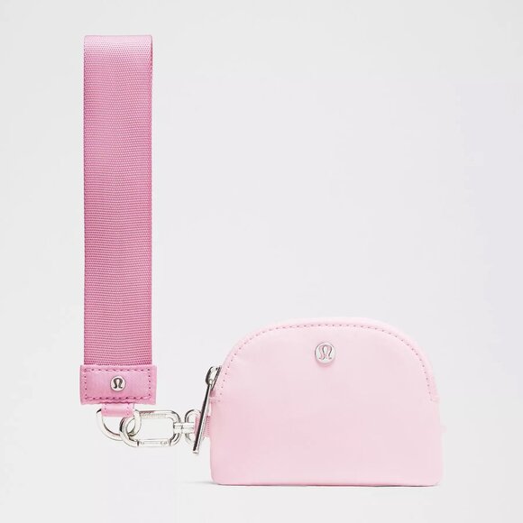 Dual Pouch Wristlet - Pink Frosting/Blissful Pink - Picture 4 of 4